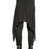 Gareth Pugh Silk Chiffon and Stretch Denim Jeans in Black for Men - Lyst