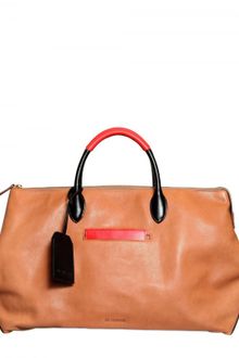 Jil Sander Soft and Smooth Leather Top Handle - Lyst
