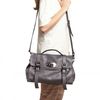 Mulberry Alexa Soft Buffalo Leather Satchel in Gray (grey) - Lyst