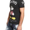 Philipp Plein Mickey Mouse Swarovski Jersey Tshirt in Black for Men - Lyst