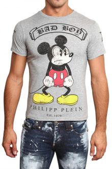 Philipp Plein Mickey Mouse Swarovski Jersey T-shirt - Lyst