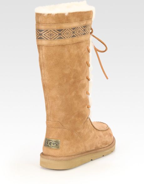 ugg boots lace up side