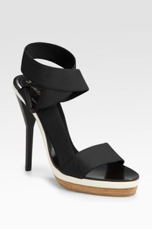 3.1 Phillip Lim Kiara Elastic Criss-cross Sandals - Lyst
