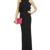 Altuzarra Moonbeam Crepe Satin Evening Gown in Black - Lyst