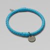Bottega Veneta Braided Leather Bracelet in Blue (turquoise) - Lyst