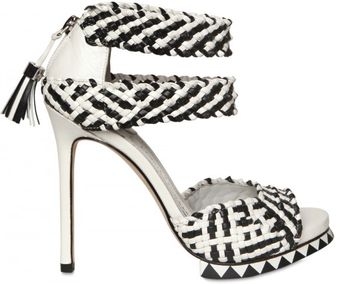  Woven Leather Sandals 