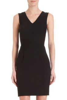 Co-op Barneys New York V-neck Sheath Dress - Lyst