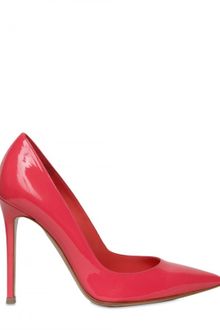 Gianvito Rossi 100mm Patent Pointy Pumps - Lyst