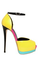 Giuseppe Zanotti 140mm Patent Peep Toe Sandals