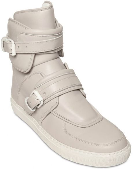 givenchy-grey-buckled-leather-high-top-s