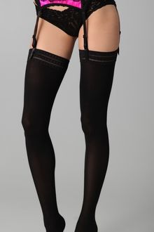 Hanky Panky After Midnight Seductive Satin Garter Belt - Lyst