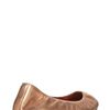 Lanvin Metallic Leather Ballerina Flats in Gold (bronze) - Lyst