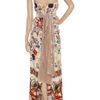 M Missoni Printed Silk Maxi Dress in Multicolor - Lyst