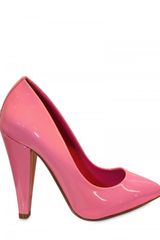 Mulberry 100mm Signature Patent Pumps