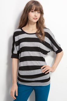 Olivia Moon Stripe Tunic Tee - Lyst