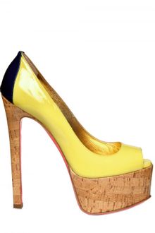 Ruthie Davis® 150mm Patent Fluro Peep Toe Pumps - Lyst