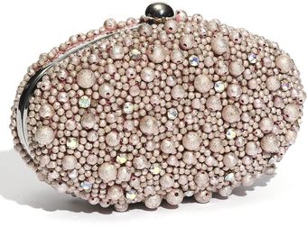 Sondra Roberts Pearl Box Clutch - Lyst