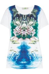 Stella McCartney Hawaiian-print Cotton T-shirt
