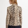 Tibi Cheetah Stretch Blazer in Beige (sand) - Lyst