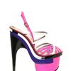 Versace 16omm Patent Sandals in Multicolor (multi) - Lyst