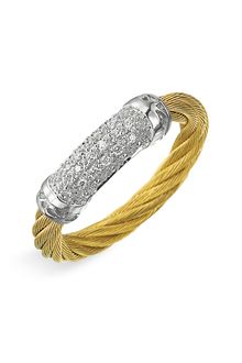 Charriol Classique Small Diamond Stackable Ring - Lyst