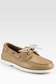 Ferragamo World Boat Shoes - Lyst
