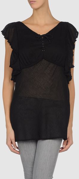 Compagnia Italiana Blouse in Black - Lyst