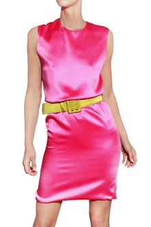 Fausto Puglisi Silk Satin Dress - Lyst