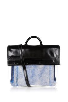 3.1 Phillip Lim Abichi Ponyskin and Patent Leather Satchel - Lyst