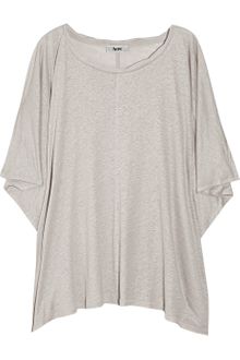Acne Zorah Linen-Jersey T-shirt - Lyst