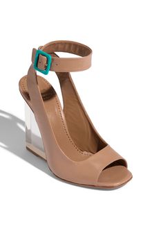 Moschino Cheap & Chic Clear Heel Wedge - Lyst
