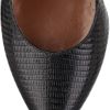 Proenza Schouler LizardEffect Leather Pumps in Black - Lyst