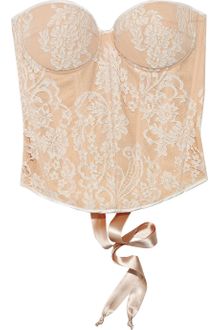 Rosamosario Lace Corset - Lyst