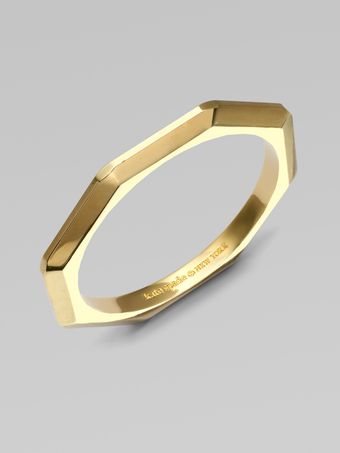  Thin Faceted Bangle Bracelet 
