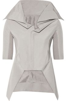 Rick Owens Cotton and Silk-blend Jacket - Lyst