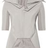 Rick Owens Cotton and Silkblend Jacket in Gray - Lyst