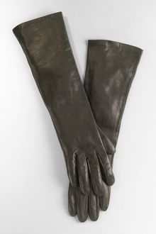Tory Burch Elbow Length Leather Glove - Lyst