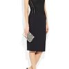 Versace Cutout Stretch Crochetknit Top in Black - Lyst