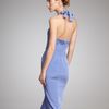 Zac Posen Silk Halter Dress in Purple - Lyst