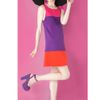 Alice + Olivia Haven Colourblock Dress in Purple - Lyst