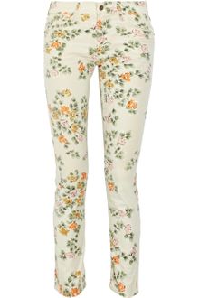 Citizens Of Humanity Mandy Printed High-waisted Straight-leg Jeans - Lyst