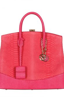 Desmo Sara Textured Leather Top Handle - Lyst