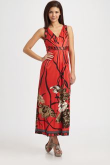 Elie Tahari Panama Maxi Dress - Lyst