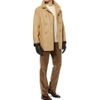 Gucci Classic Cashmerelined Leather Gloves in Brown for Men - Lyst