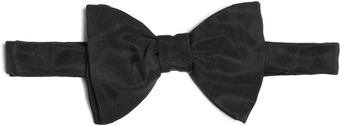 Lanvin Grosgrain Double Bow Tie - Lyst