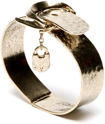 Low Luv X Erin Wasson Padlock Bracelet - Yellow Gold - Lyst