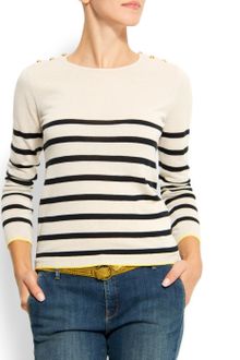 Mango Knit Jumper - Lyst