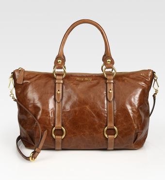  Vitello Shine Tote Bag 