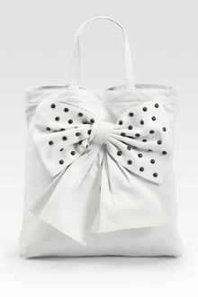 RED Valentino Matte Studs Tote Bag - Lyst