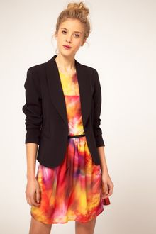 Asos Shrunken Boyfriend Blazer - Lyst